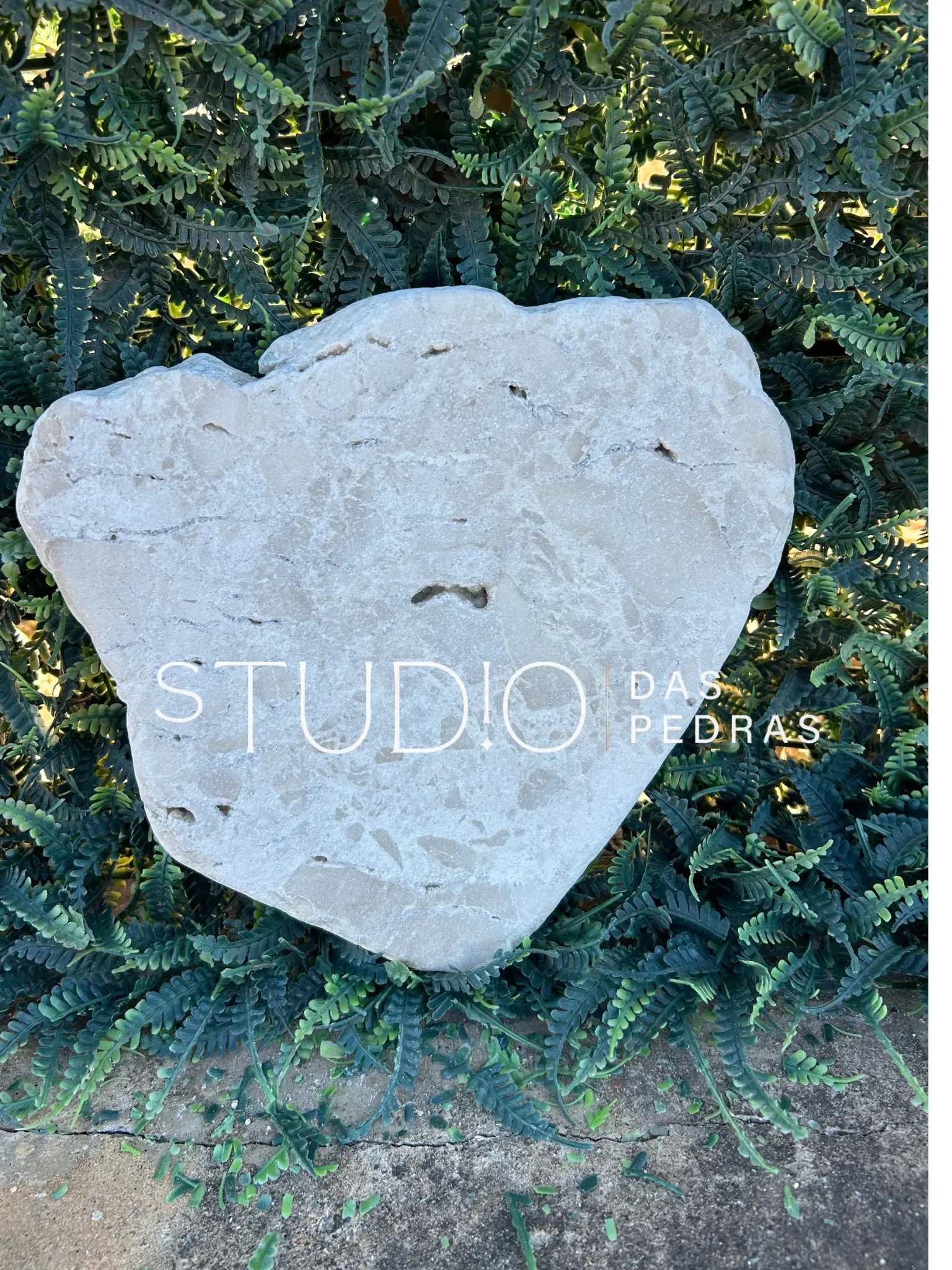 Pedra Travertino aplicada